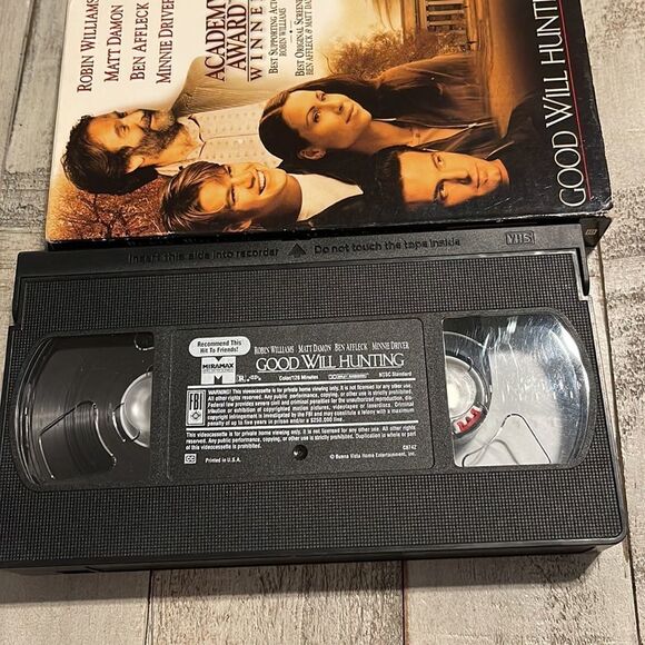 1998 VHS “Goodwill Hunting” - Picture 4 of 4